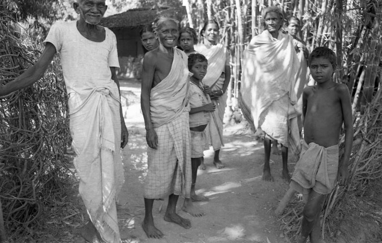 A non-tribal Bhuiya family living in a small hamlet close to Chhotanagra.